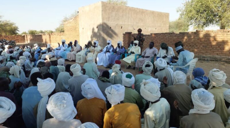 Mangalmé : La population de Kouka Margni sensibilisée sur la paix, la cohabitation pacifique et le vivre-ensemble